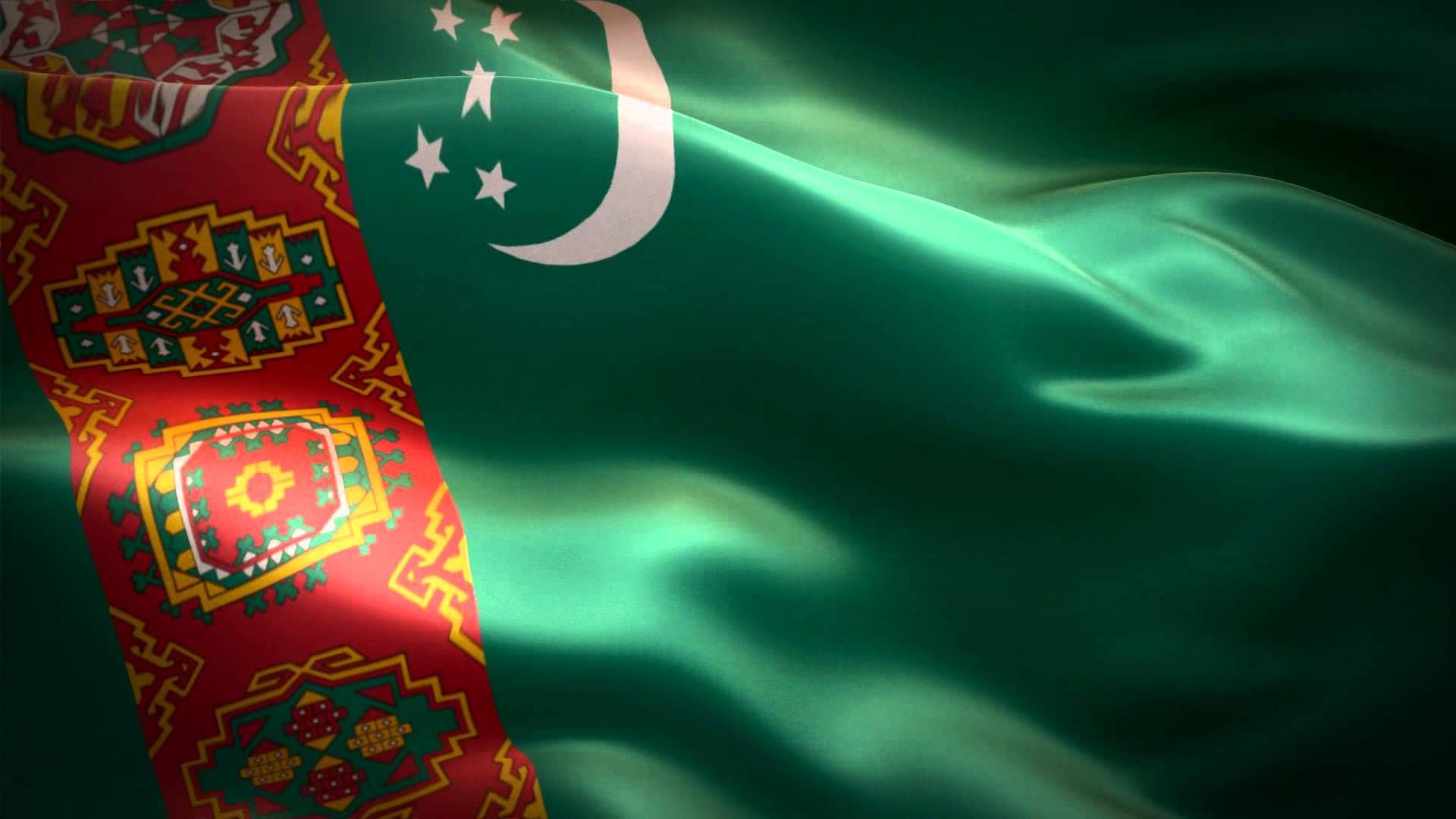 Türkmenistan Bayrağı - Türkmenistan Milli Marşı