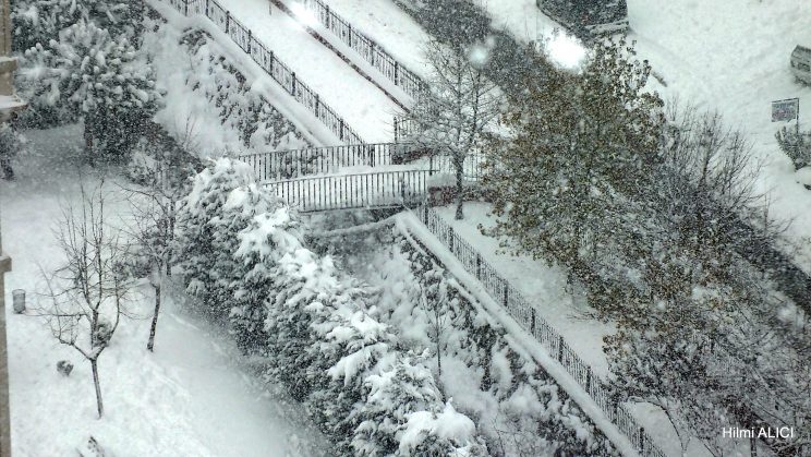 İstanbul'dan kış manzaraları